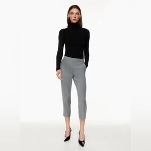 Aritzia Babaton Conan Cropped Pant Grey Gray size 8